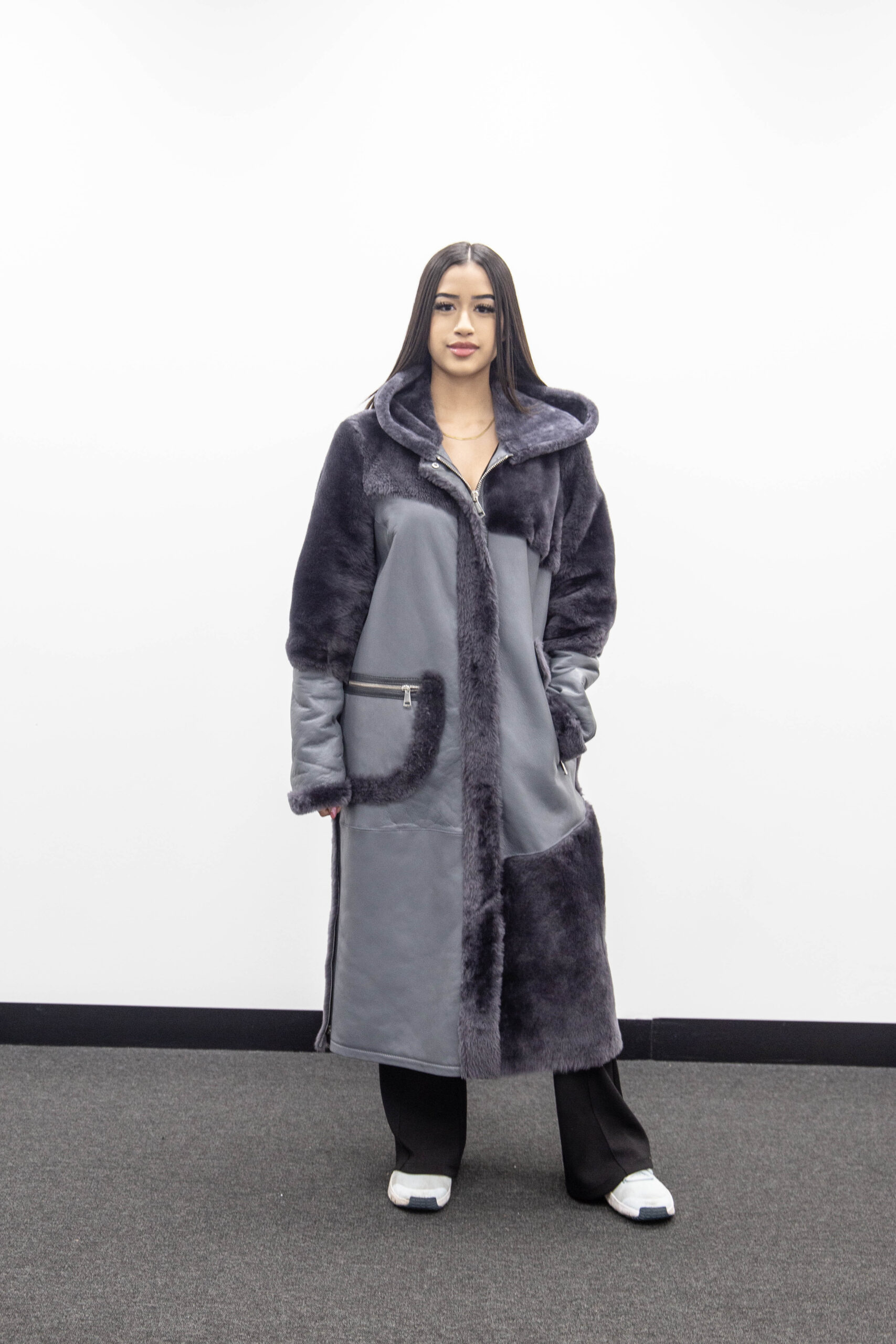 SOL 2671 Shearling GREY